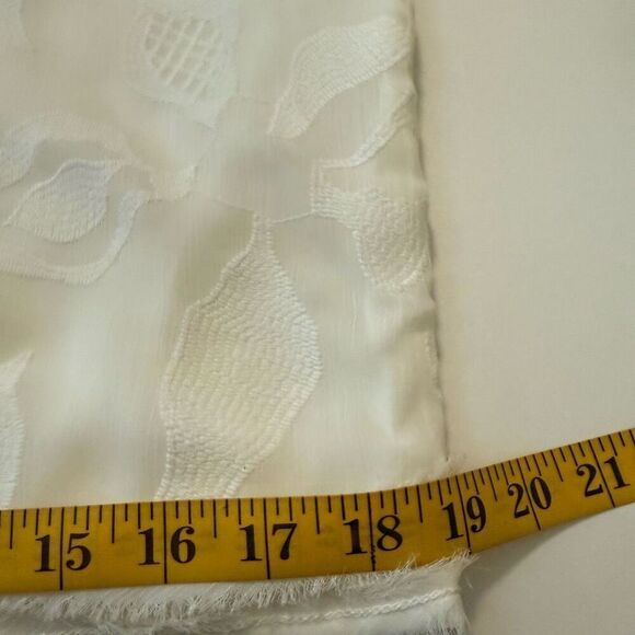 M.S.S.P White Embroidered Sleeveless Sheath Dress Sz M LWD, Wedding, Party - Picture 15 of 16